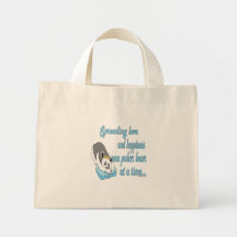 Polar Bear Love Canvas Bags