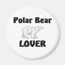 Polar Bear Lover Fridge Magnets