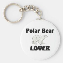 Polar Bear Lover Key Chain
