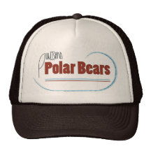Polar Bear Mesh Hat