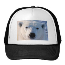 Polar Bear Mesh Hat
