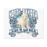 Polar Bear North Dakota Post Card