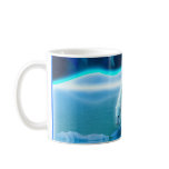 Polar Bear & Northern Lights Wildlife Art Mug