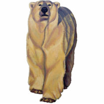 Polar Bear Photo Sculpture Wildlife Art Gifts