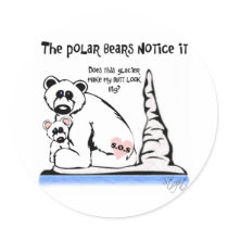 POLAR BEAR S.O.S STICKER