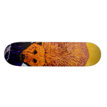 Polar bear skateboard