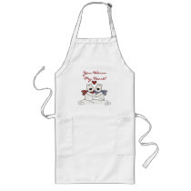 Polar Bear Warm My Heart Apron