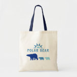 Polar Bear with Sun Tote Bag
