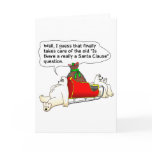 POLAR BEARS LIKE SANTA