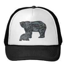 Polar Bears Mesh Hat