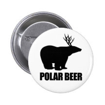 Polar Beer Buttons