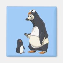 Polar Penguin Magnet