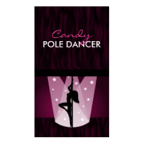 Pole Dancer Business Card