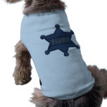 Police Badge Dog Tees