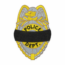 Police Badge with Band