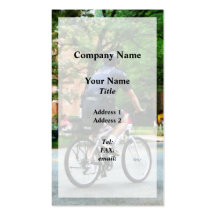 Police Bicycle Patrol Business Card