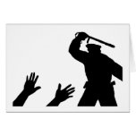 Police Brutality Pig Beat Suspect Racism Abuse Arr cards