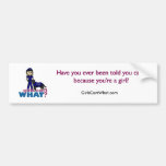 Police Canine Officer Bumper Sticker