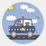 Police Car Sticker