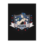 Police Crest Post Cards