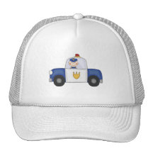 Police Cruiser T-shirts and Gifts Hat
