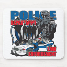 Police Department Mousepad