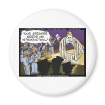 Police & Doughnuts Funny Cards Tees Mugs & Gifts Magnet