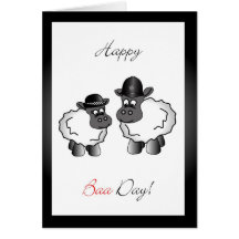 Police english birthday greeting card