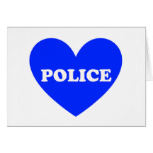 Police Greeting Card