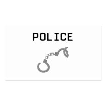 Police Handcuffs Business Card