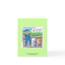 Police Humour Assault & Battery Notecards