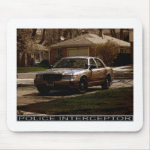 Police Interceptor Mouse Pad