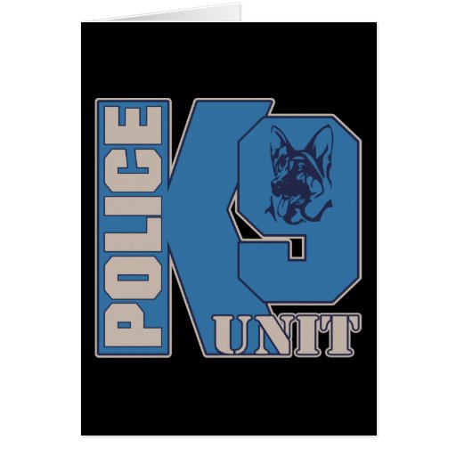 Police K9 Unit Dog Cards