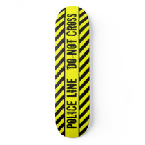 police line - do not cross skate deck