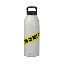 Police Line DO NOT CROSS Water Bottles