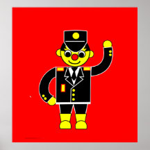 Police-Man-Banger Print