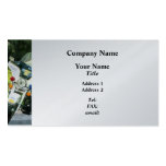 Police Motorcycle - Platinum Finish Business Card Templates