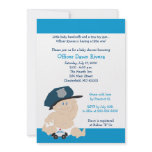 POLICE OFFICER Cop Baby Shower Invitation 5x7