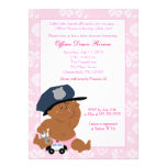 POLICE OFFICER Cop Baby Shower Invitation 5x7 invitations