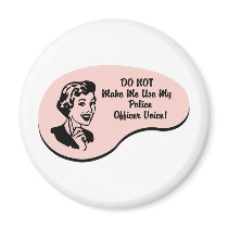 Police Officer Voice Magnets