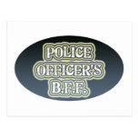 Police Officer's B.F.F. Postcard