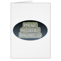 Police Officer's Boyfriend Cards