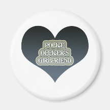 Police Officer's Girlfriend Magnet