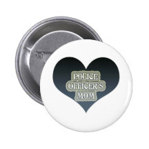 Police Officer's Mom Buttons