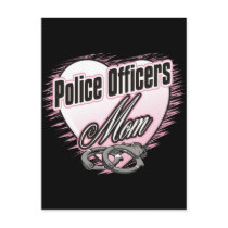 Police Officers Mom Post Card
