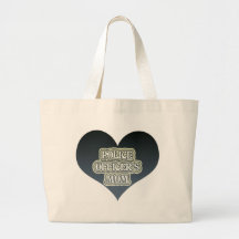 Police Officer's Mom Tote Bag