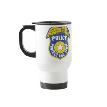 Police Protect and Serve Badge Mug