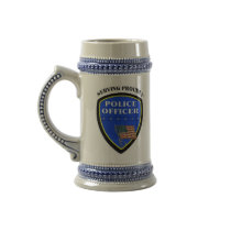 Police Serving Proudly Mug