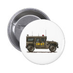 Police SWAT Team Hummer Law Enforcement Pinback Buttons