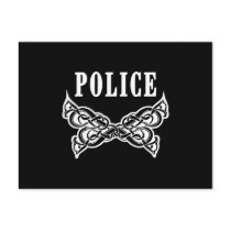 Police Tattoo Post Card